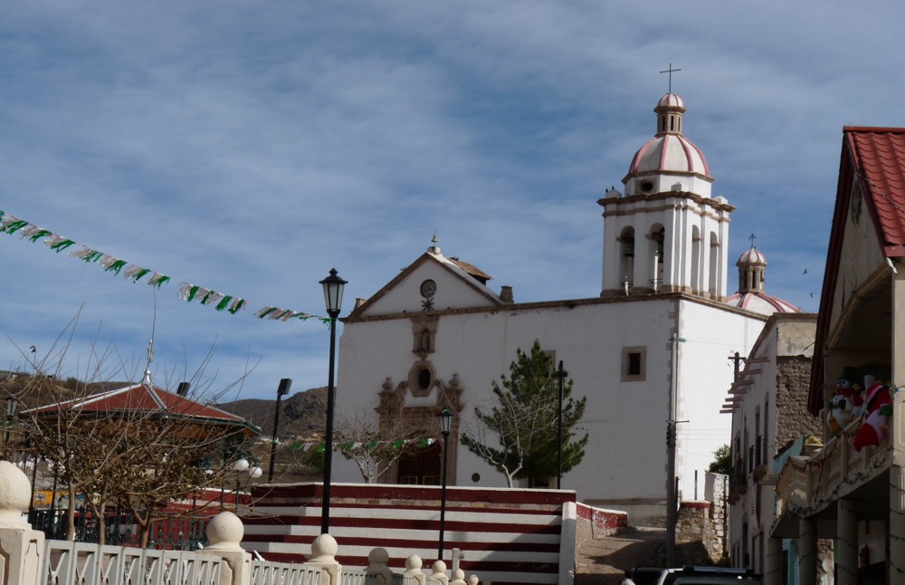 Vista desde la entrada del pueblo 